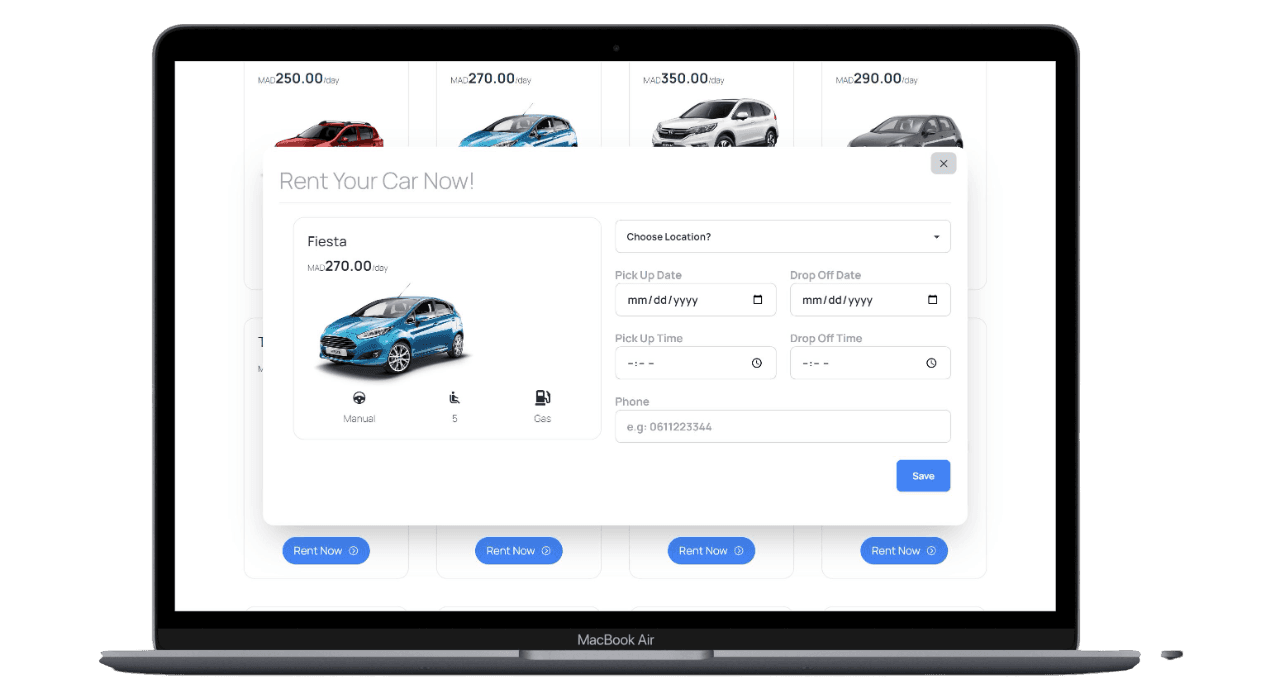 Car Rental App